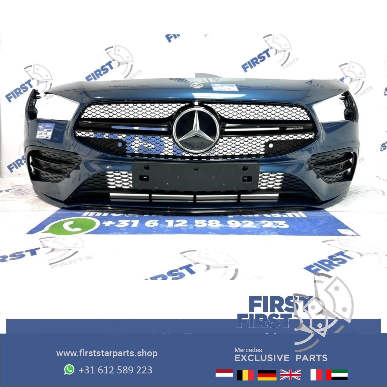 W118 C118 CLA 35 AMG VOORBUMPER COMPLEET Mercedes 2018-2023, Utilisé, -, Avant, -
