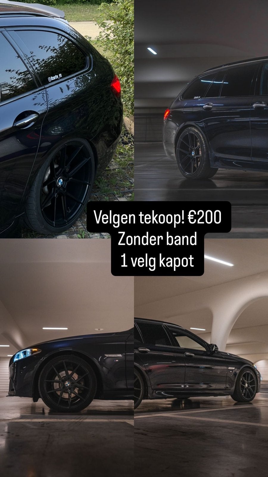 Bmw velgen, Auto's, Particulier, Te koop