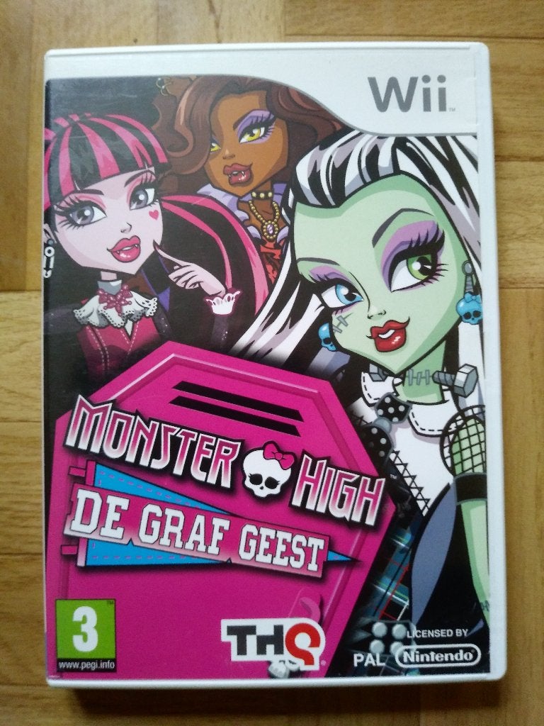 Monster High, the Grave Ghost, jeu pour Wii ou Wii U, Consoles de jeu & Jeux vidéo, Jeux | Nintendo Wii, Enlèvement ou Envoi, 1 joueur