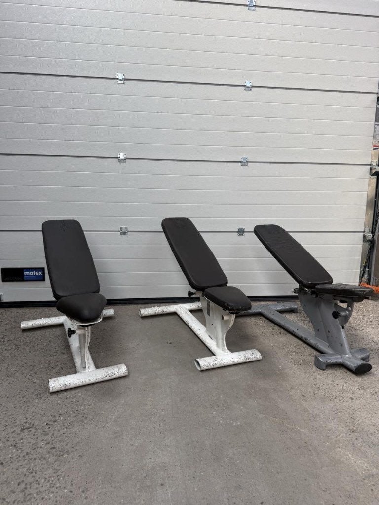 Gym80 Gym 80 verstelbare halterbank / bankje / bankdruk / f…, Enlèvement ou Envoi, Utilisé