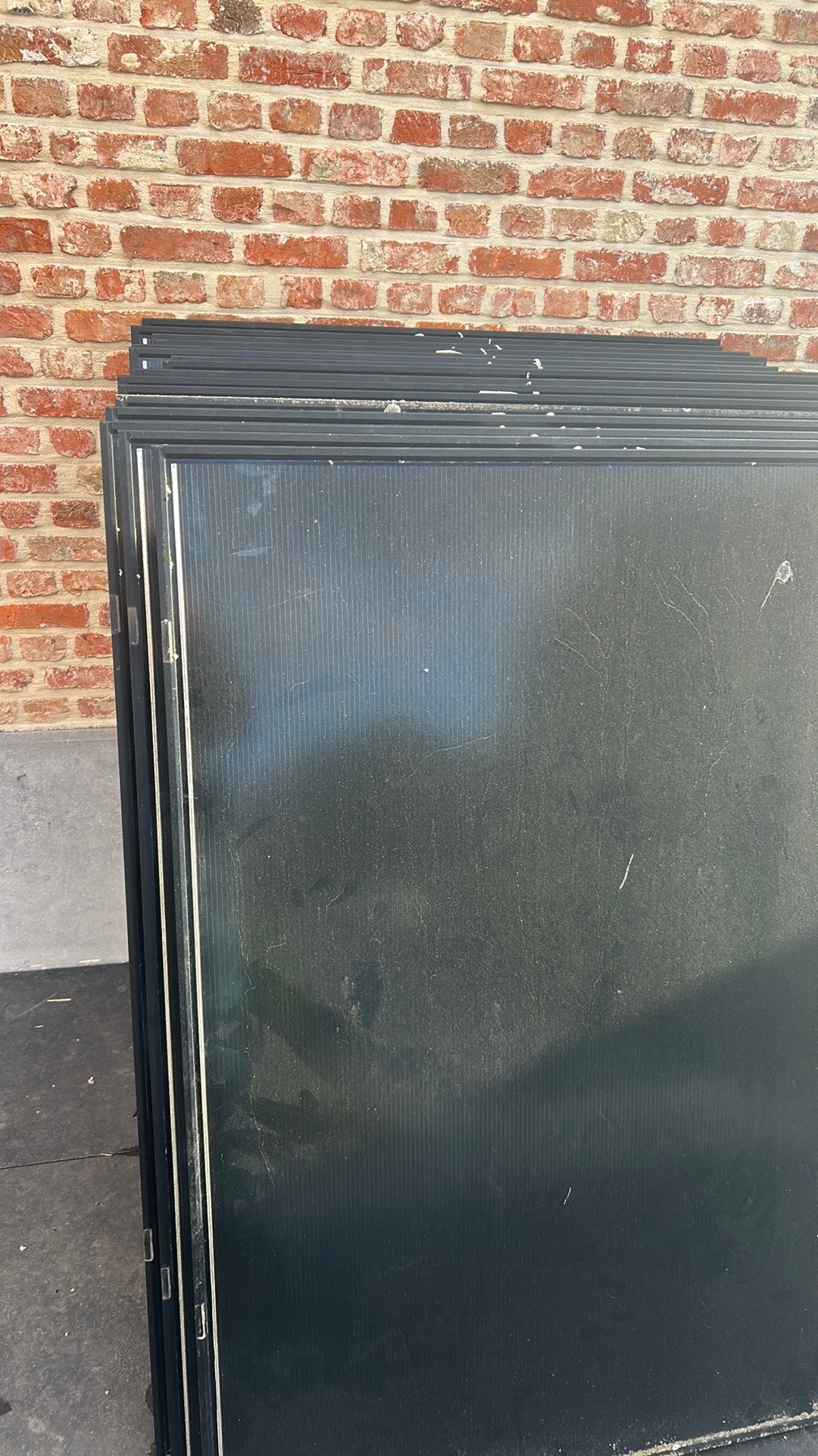 Zonnepanelen met omvormer, Ophalen, Zo goed als nieuw