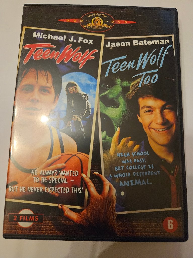 Teen Wolf & Teen Wolf Too - 2 films op 1 DVD, À partir de 6 ans, Comédie d'action, Enlèvement ou Envoi, Néerlandais