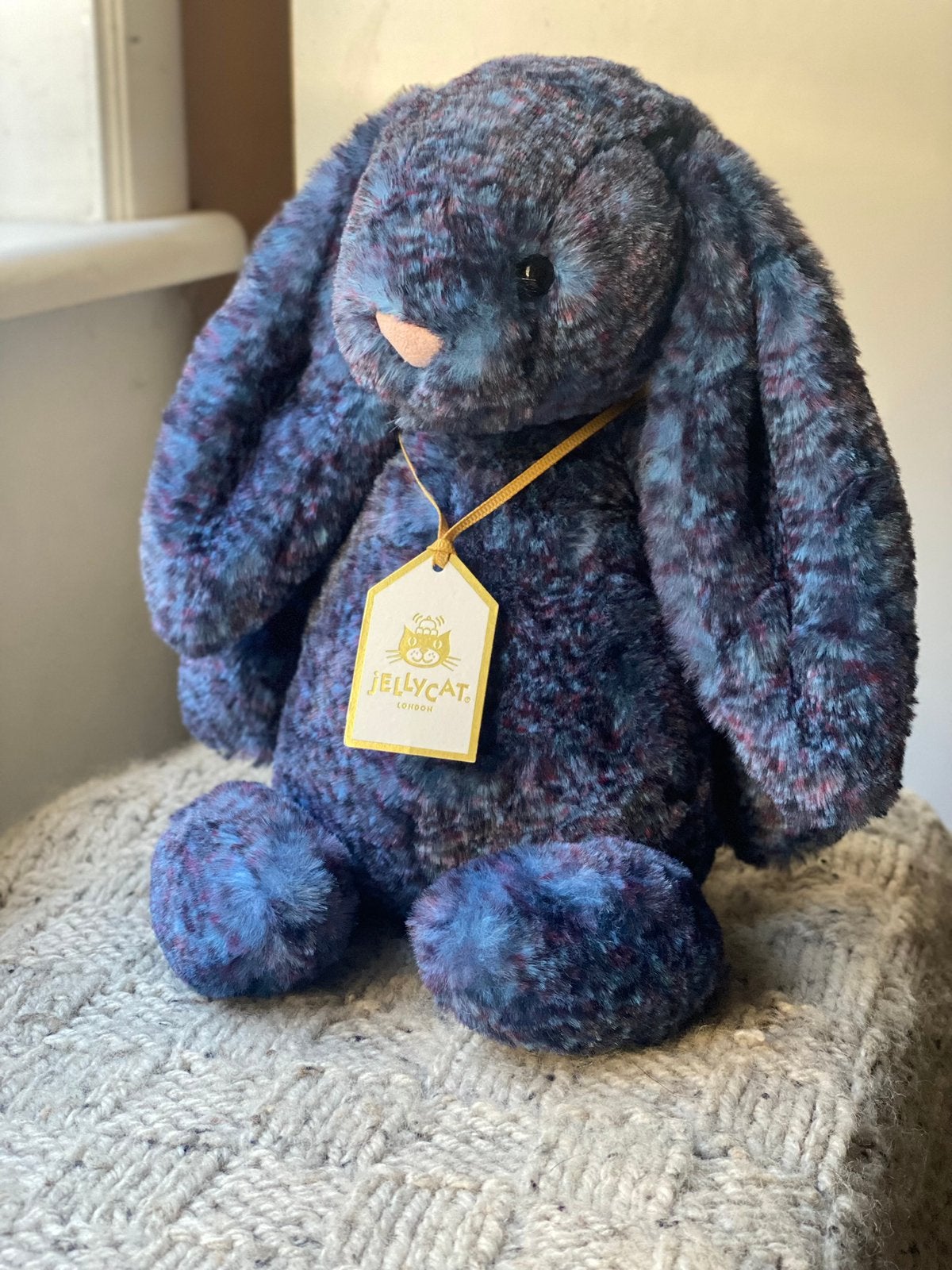 jellycat bashful luxe bunny hopscone medium bnwt, Jellycat, Ophalen of Verzenden, Met label, Middelgroot (20 tot 80 cm)