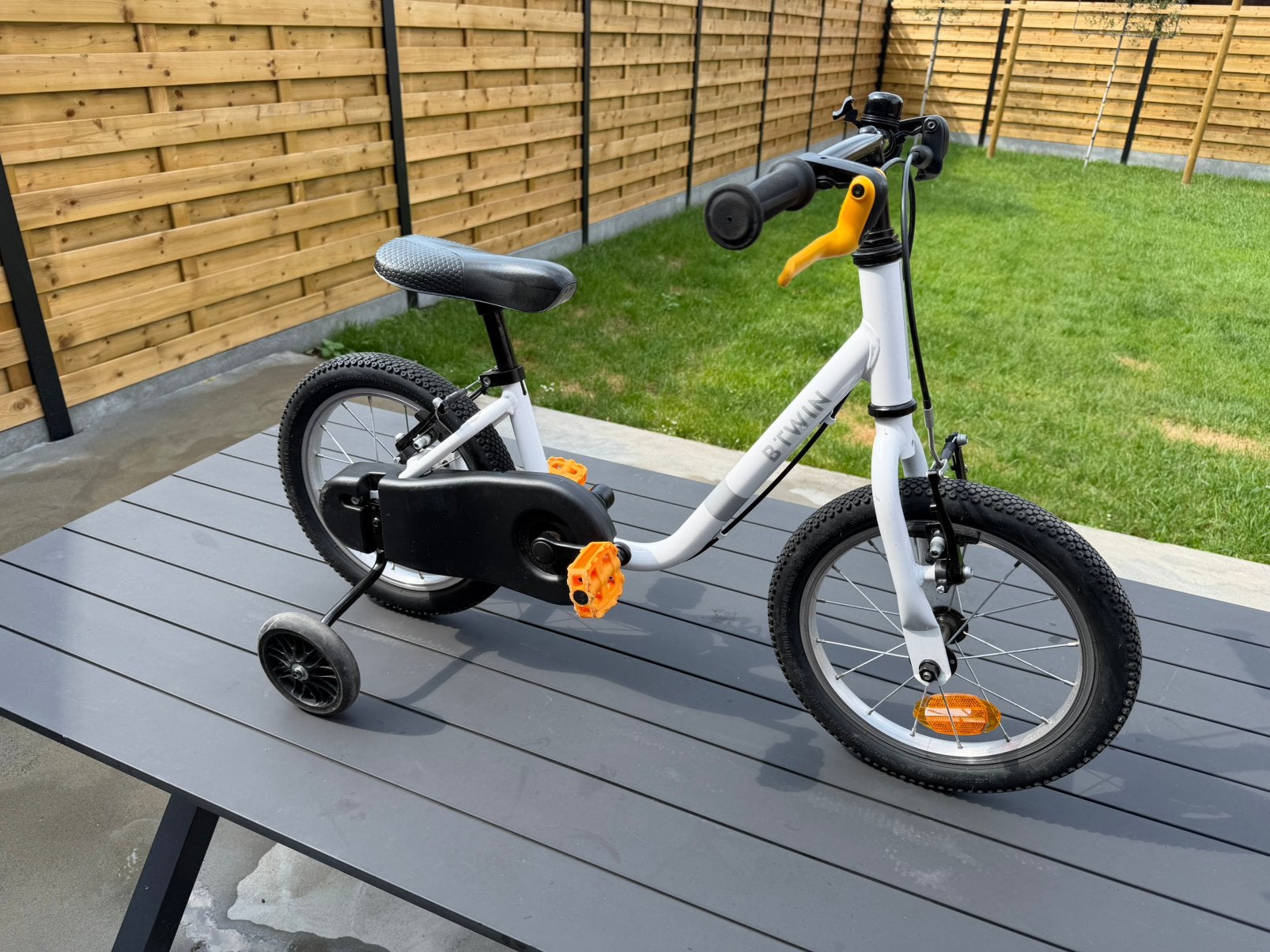 Btwin Discover 100 3-5 ans 14 pouces, Enlèvement, Comme neuf, Stabilisateurs