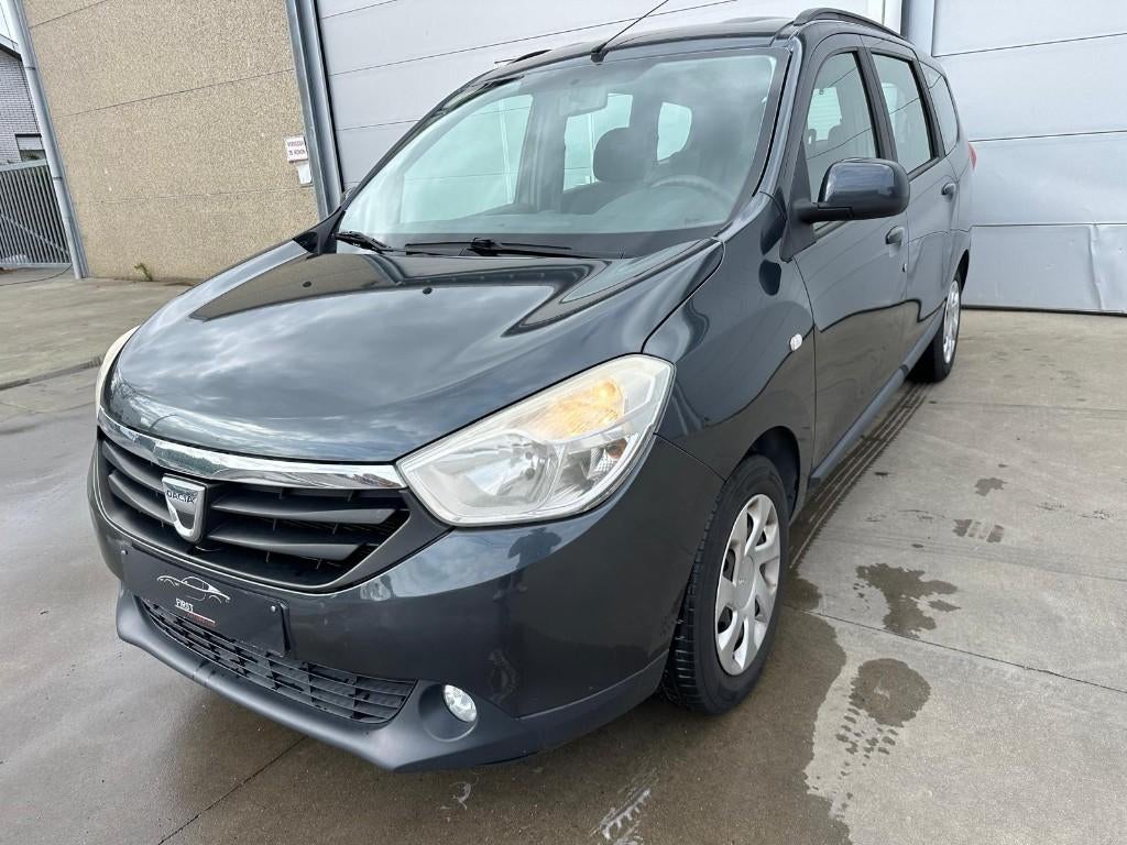 Dacia Lodgy 1.6i NAVI | CRUISE CTRL | AIRCO, Auto's, Dacia, Monovolume, 4 cilinders, 5 deurs, Zilver of Grijs