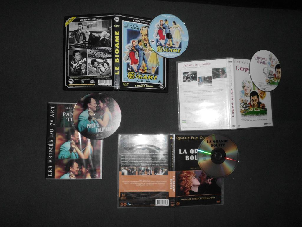 lot dvd "cinéma italien", Cd's en Dvd's, Dvd's | Komedie, Vanaf 12 jaar, Ophalen of Verzenden, Zo goed als nieuw, Actiekomedie