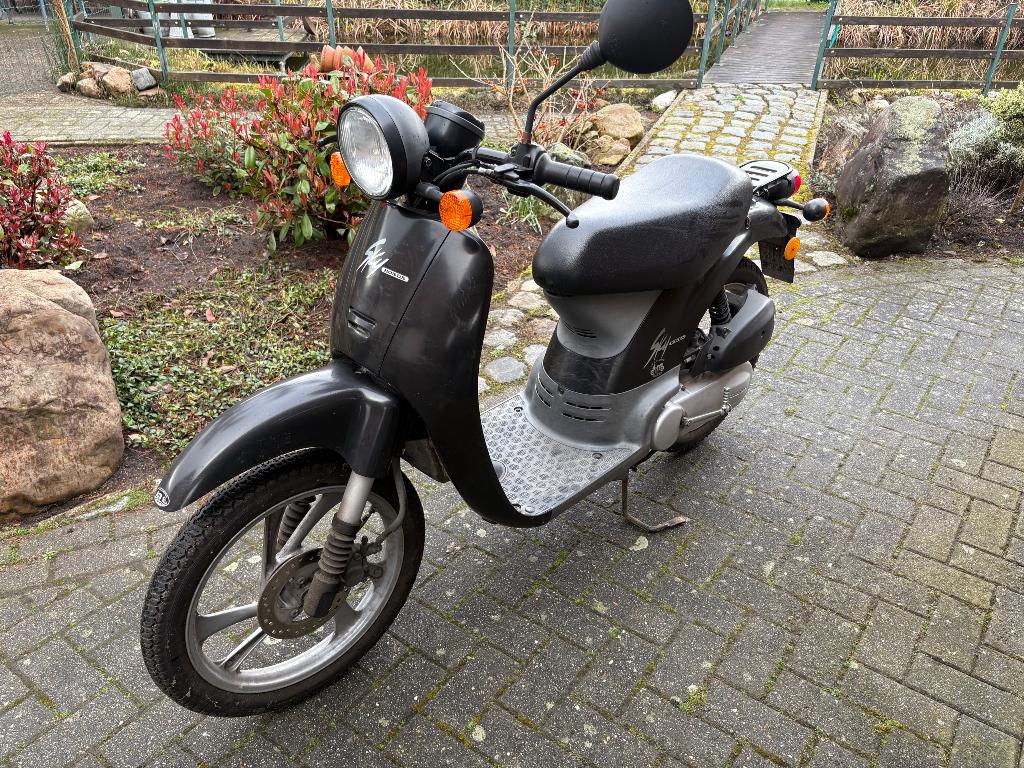 Honda-sky a-klasse, Fietsen en Brommers, Brommers | Honda, Gebruikt, Overige modellen, Klasse A (25 km/u), Ophalen