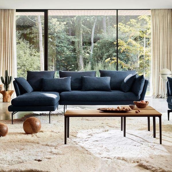 RECHERCHÉ : Canapé d’angle/canapé Vitra Suita — Achat direct, Enlèvement ou Envoi, Banc d'angle, Tissus, Design Bankstellen Vitra