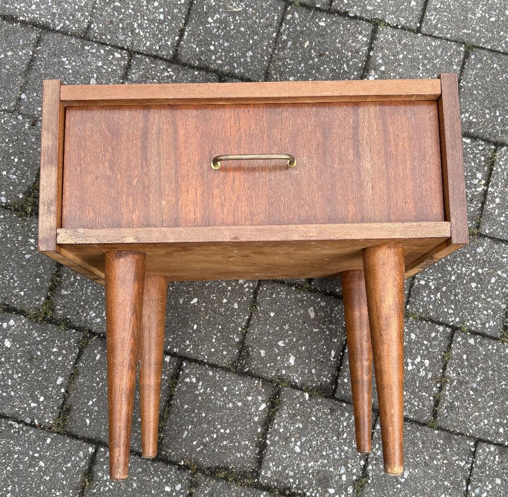 Nachtkastje (retro, vintage), Ophalen, Gebruikt, Hout