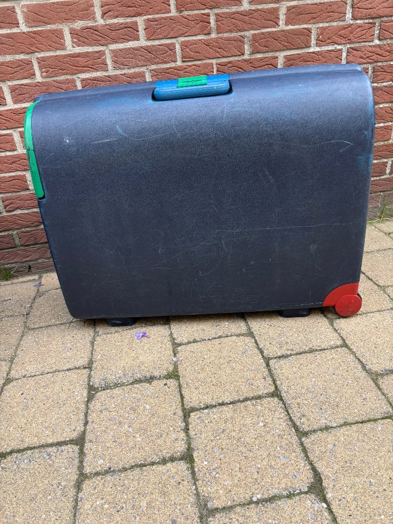 Reiskoffers, Ophalen, Gebruikt, Hard kunststof, Slot