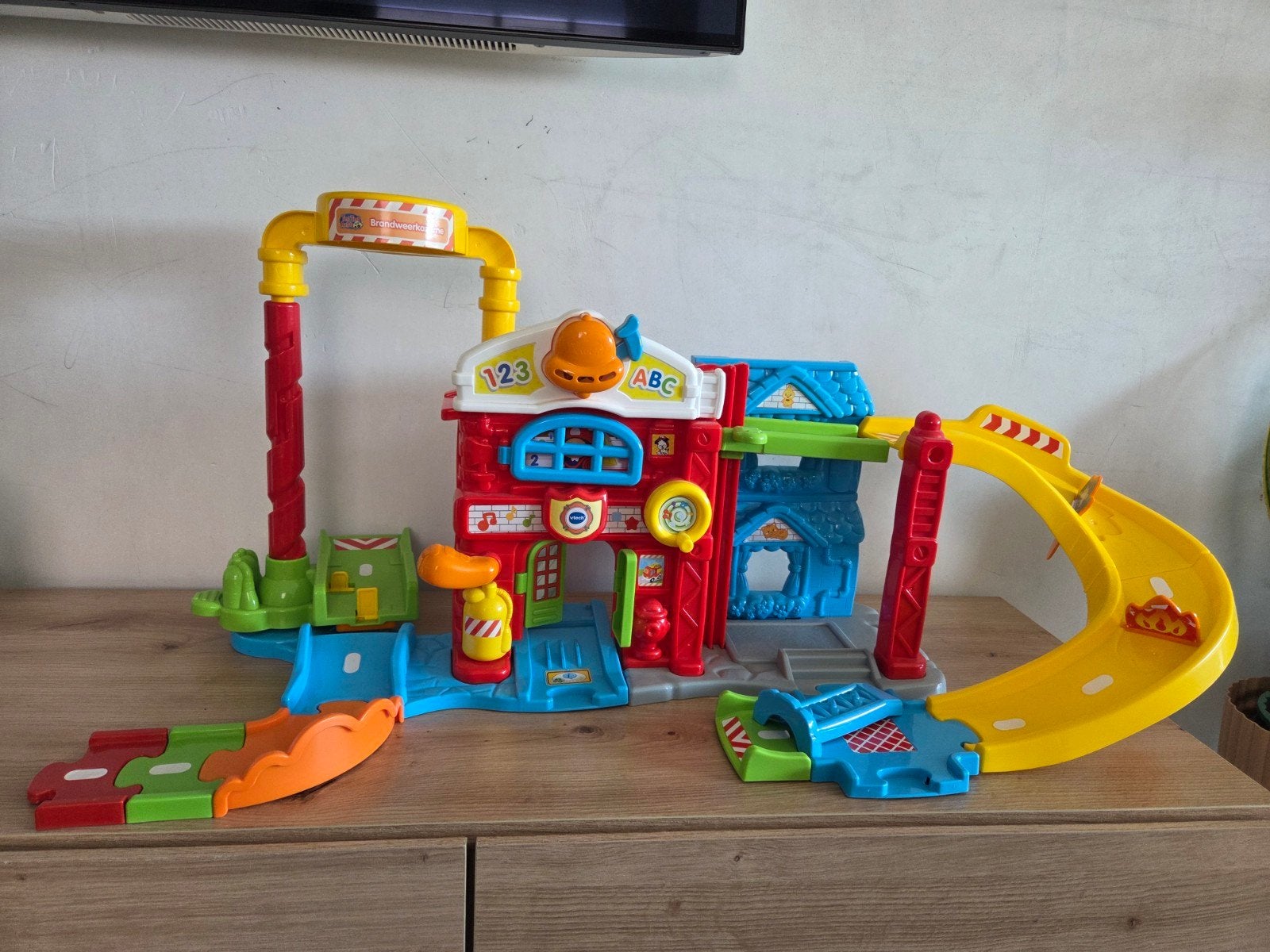 VTech brandweerkazerne, Ophalen, Zo goed als nieuw