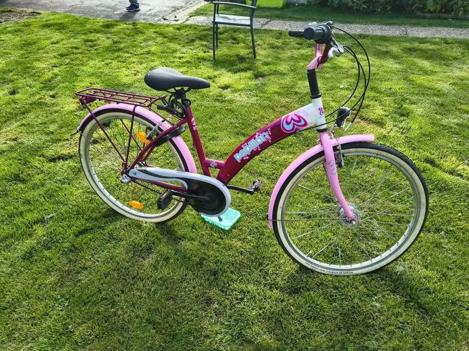 Meisjesfiets 26 inch Papillon, Fietsen en Brommers, Terugtraprem, Gebruikt, Papillon, Versnellingen