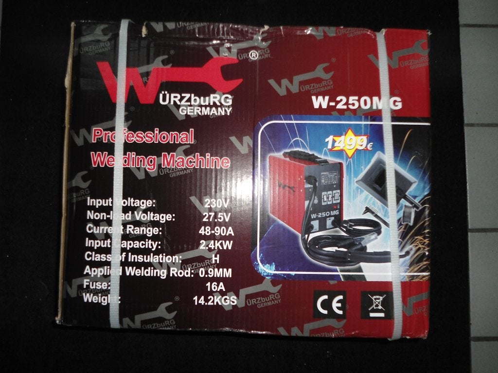 splinternieuw lasapparaat W-250MG, Enlèvement, Neuf