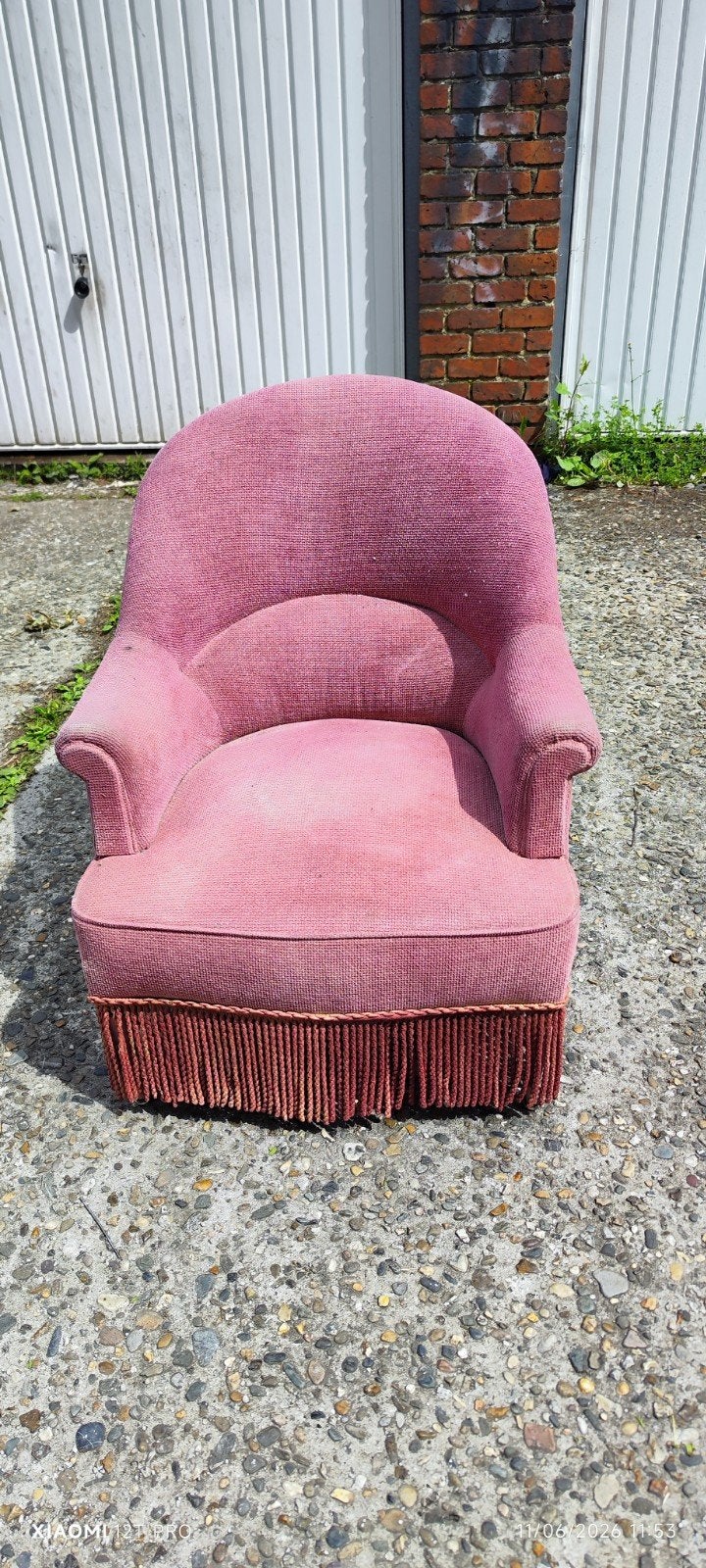Fauteuil style Napoléon lll.Inspiration entre 1850 et 1880 ;, Enlèvement