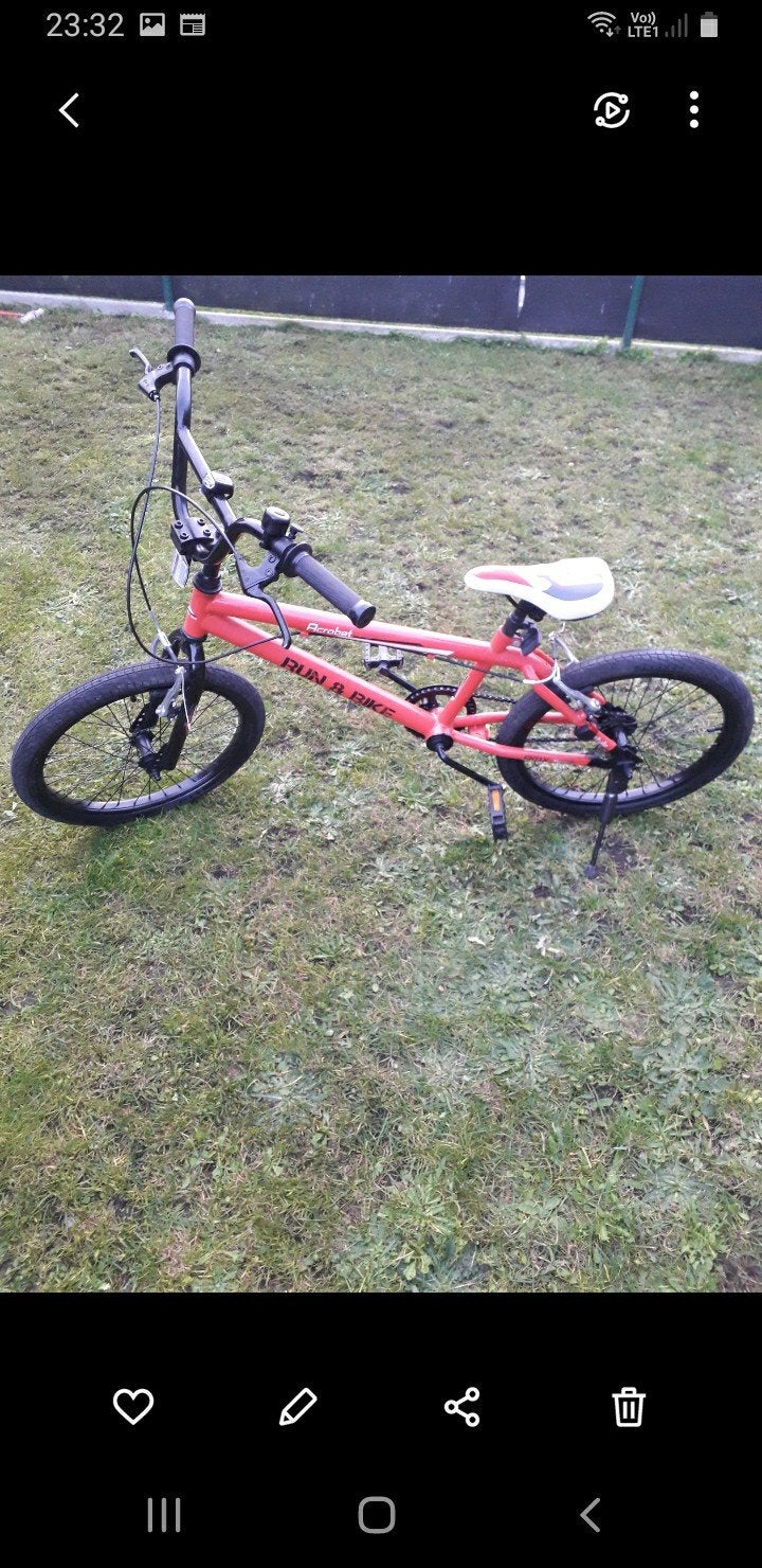 Bmx fiets, Ophalen