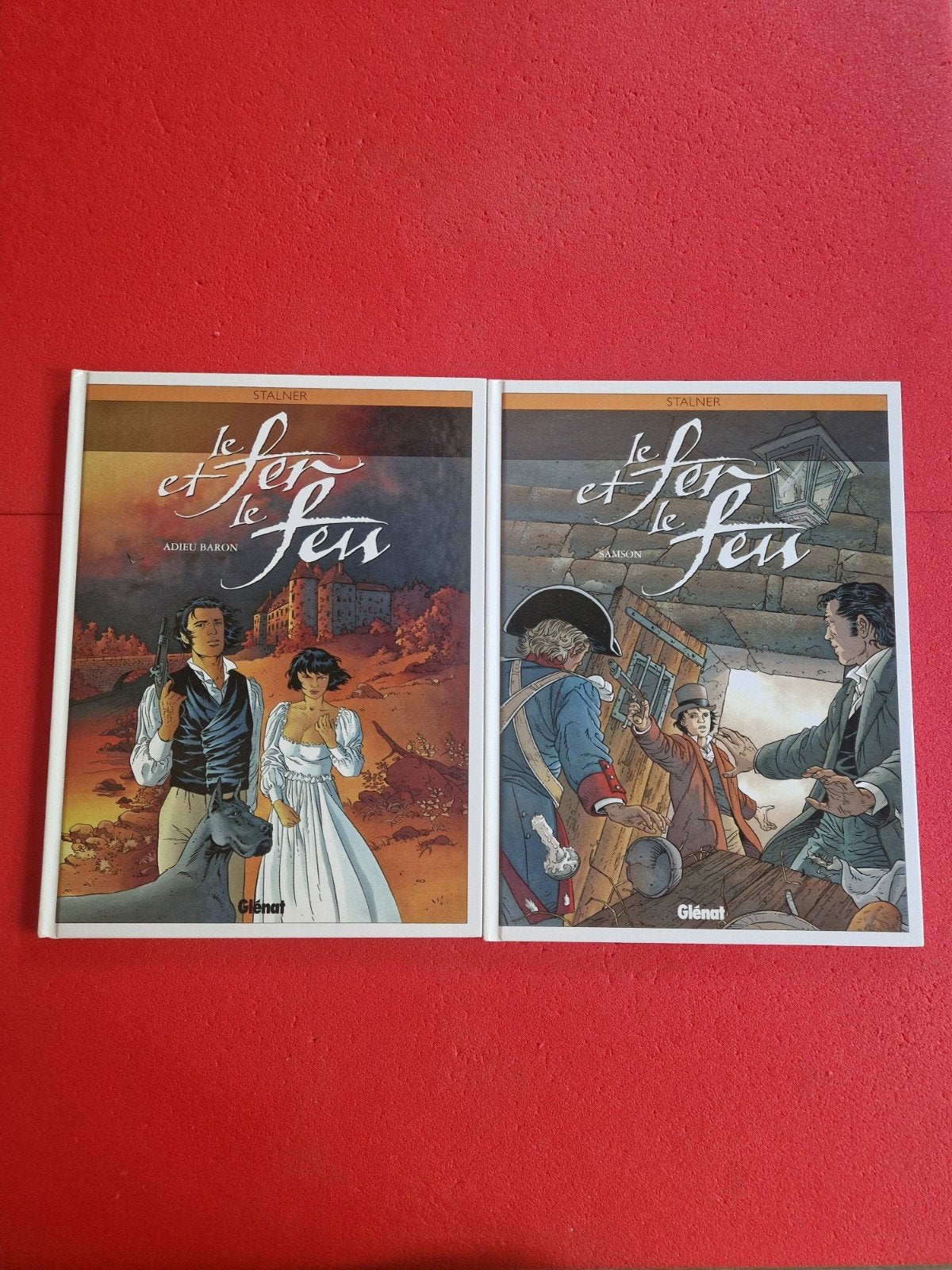 lot de 2 bd le fer et le feu 1 et 2, Livres, Enlèvement ou Envoi