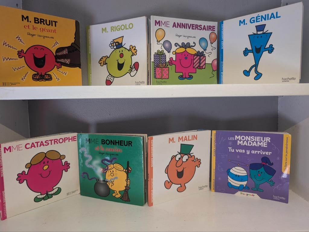 Livre Monsieur Madame le lot 5 euros, Enlèvement