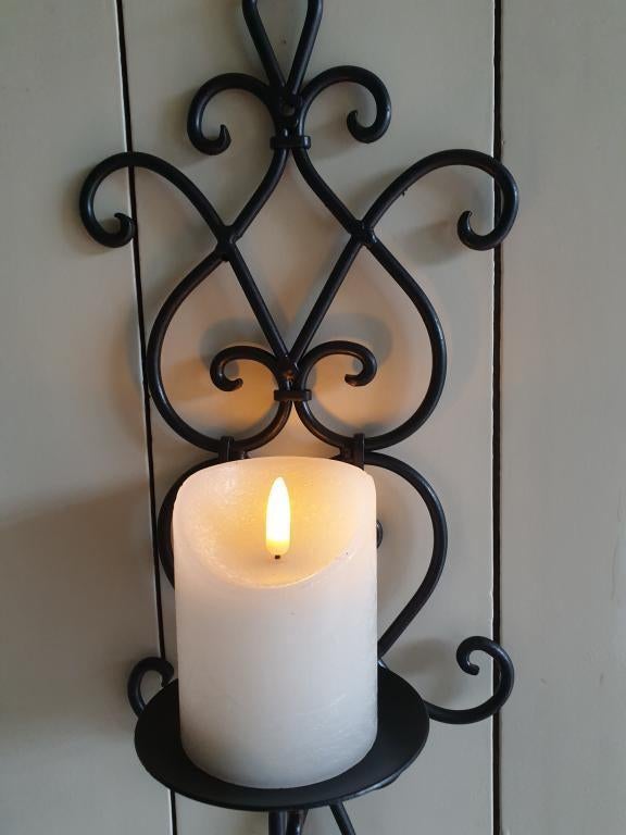 wandkandelaar metaal, aanbieding, Ophalen of Verzenden, Nieuw, Metaal, Kaars