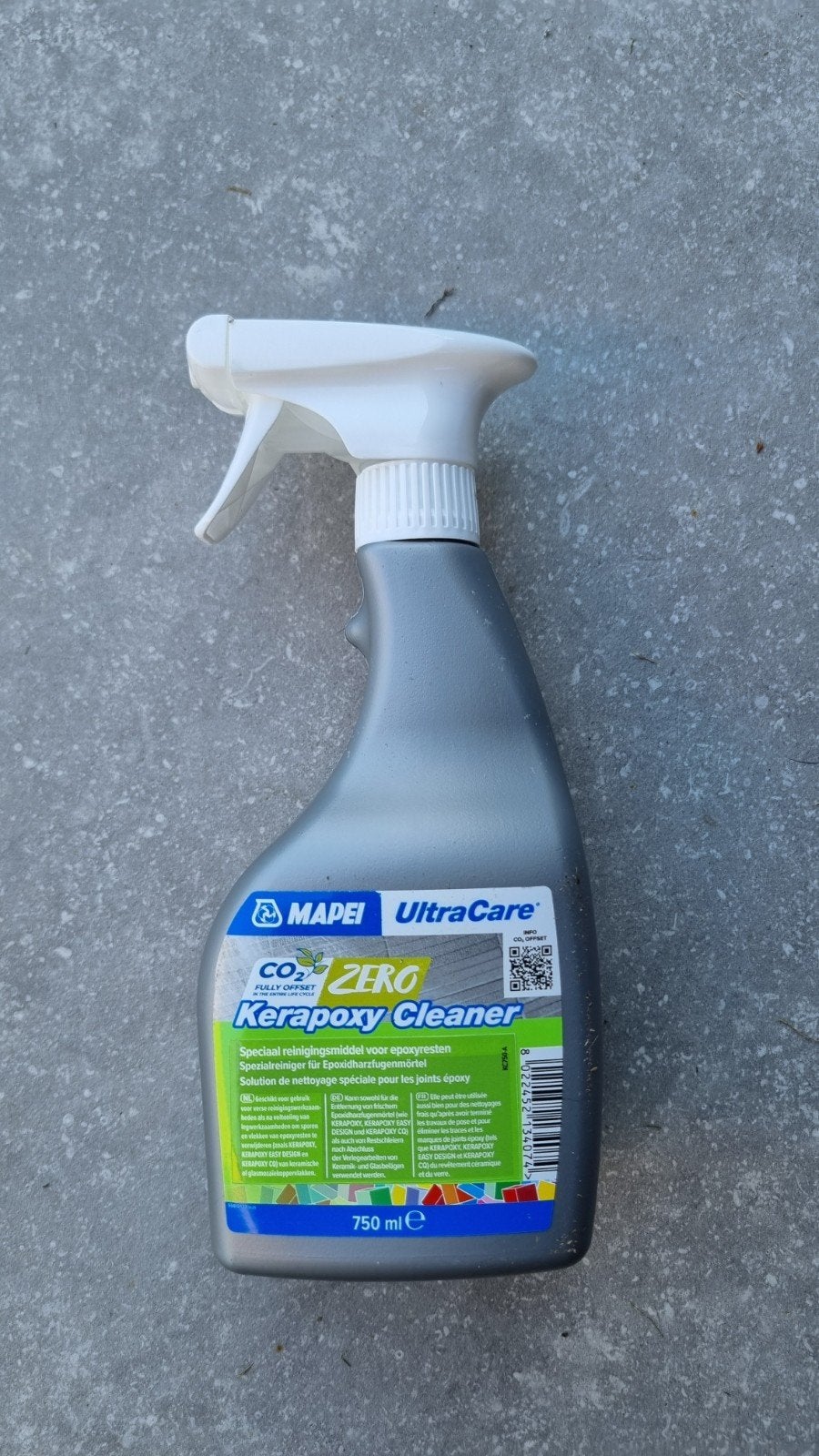 GRATIS epoxy cleaner Mapei halve bus, Doe-het-zelf en Bouw, Ophalen, Zo goed als nieuw, Overige materialen, Overige typen