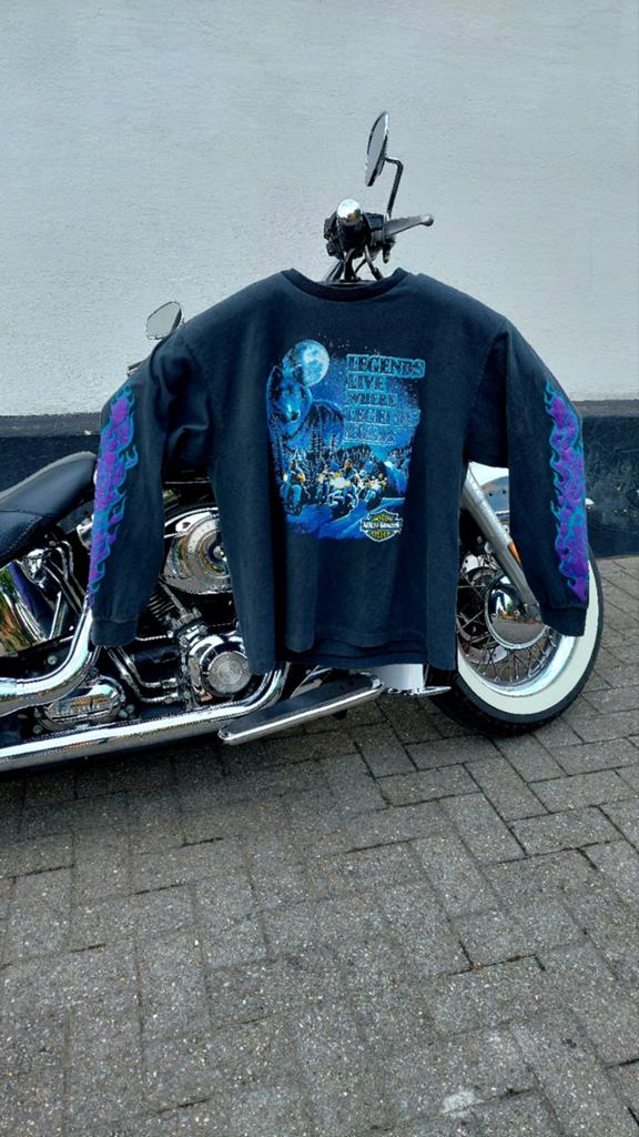 Harley-Davidson vintage Y2K shirt 1995, Ophalen of Verzenden, Maat 56/58 (XL), Harley Davidson