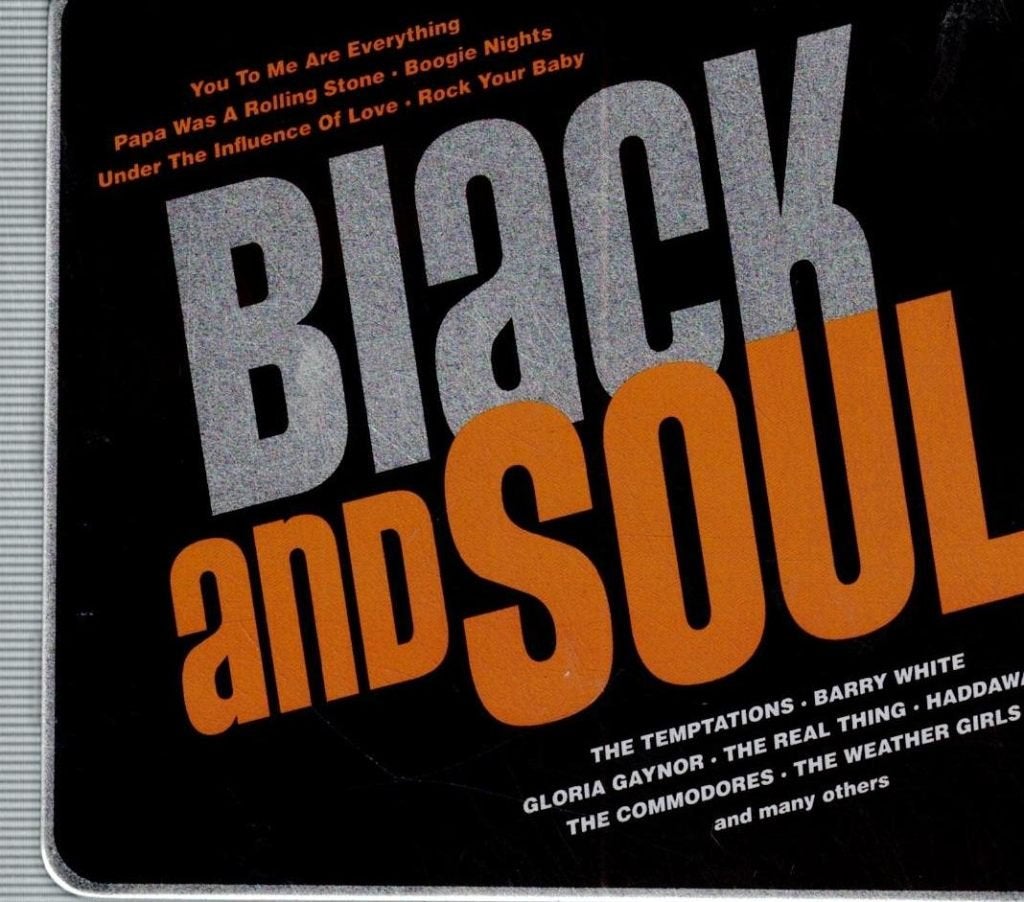 cd  ijzer doosje  /  Black And Soul, Ophalen of Verzenden