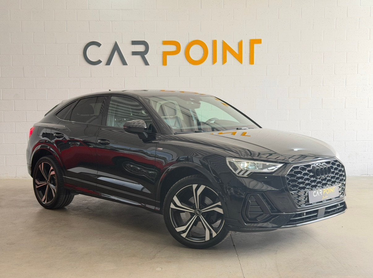 S-LINE SPORTBACK - VIRTUAL - AUTOMATIC - 12 MAANDEN GARANTIE, Automaat, Achterwielaandrijving, 4 cilinders, Zwart