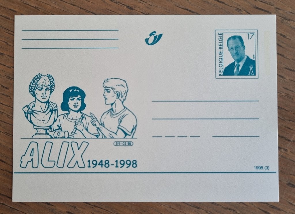 Briefkaart Carte Postale ** Alix 1948 - 1998 BFR17,00, Verzenden, 1980 tot heden, Ongelopen
