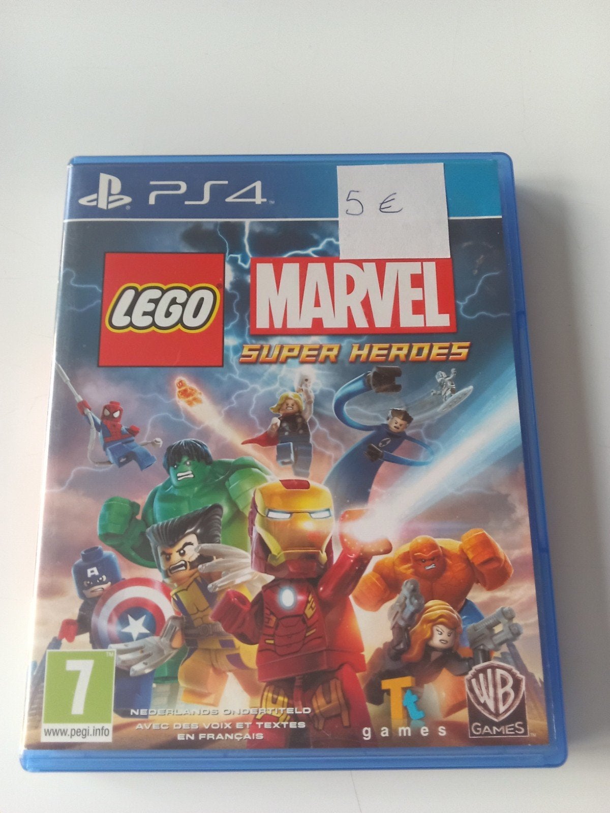 Lego Marvel Super Heroes, PS4, Enlèvement, Autres genres, À partir de 7 ans