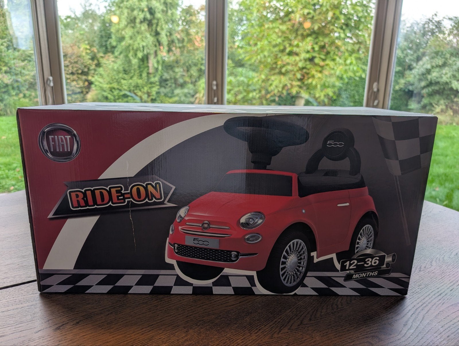 NIEUW IN DOOS – Fiat 500 loopauto rood – officieel Fiat, Kinderen en Baby's, Ophalen, Nieuw, Auto, Met wieltjes