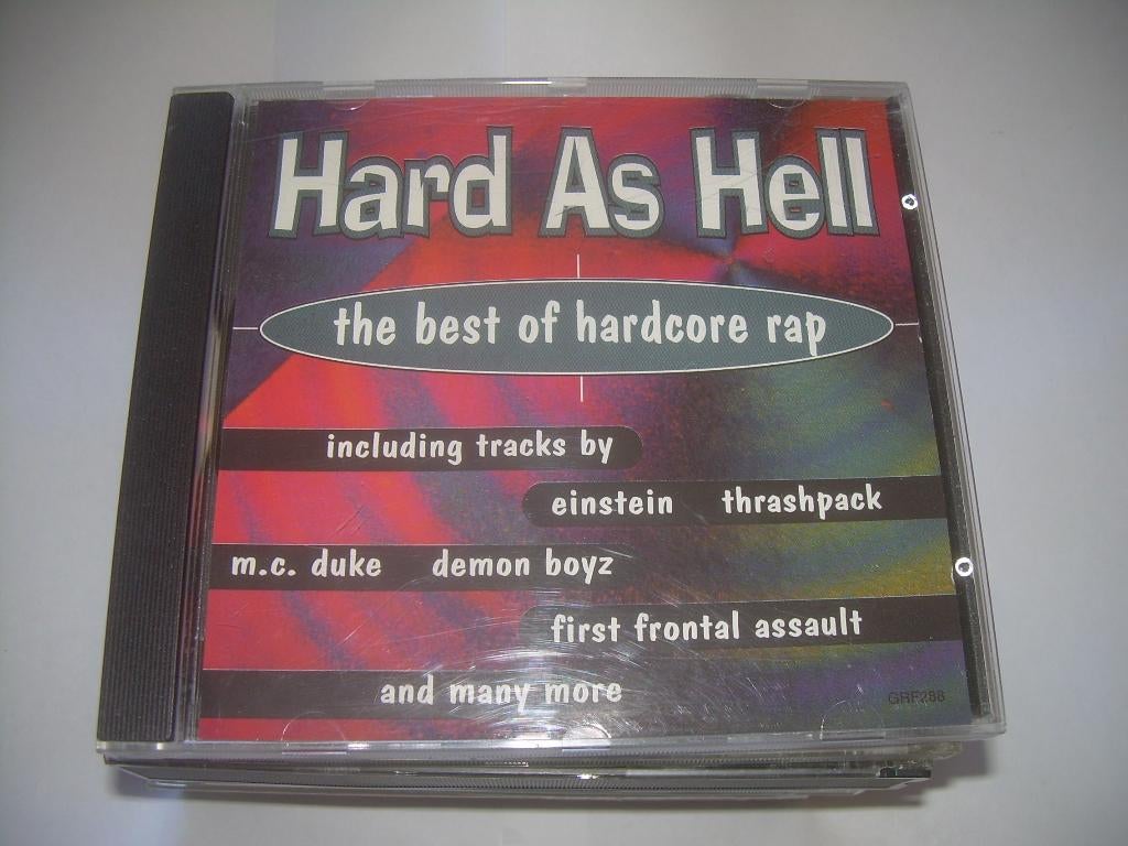 CD - HARD AS HELL - HARDCORE, Enlèvement ou Envoi, Comme neuf, Dance