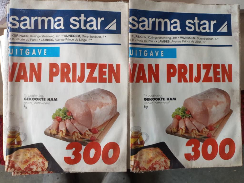 Reclamefolder sarma 1994, Verzamelen, Ophalen