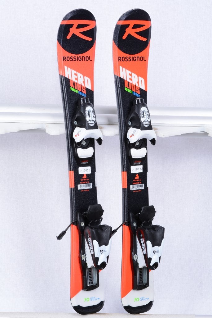 Skis pour enfants 80 cm ROSSIGNOL HERO KIDS MULTI EVENT, Moins de 100 cm, Carving, Skis, Rossignol