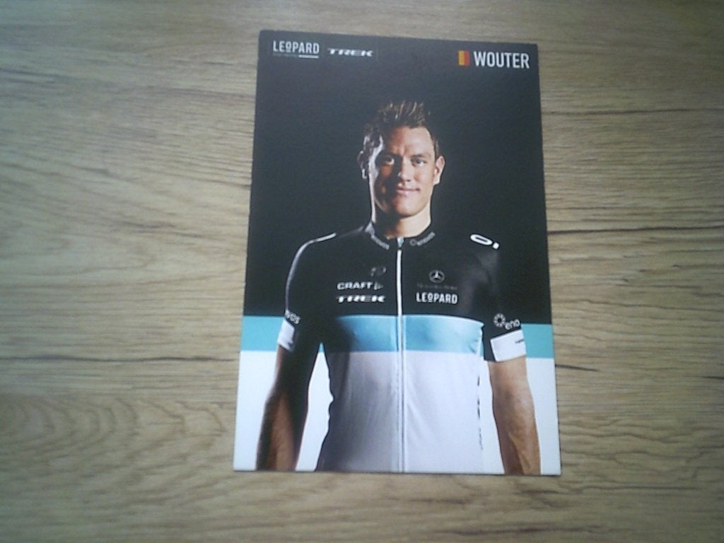 SINT-DENIJS-WESTREM: Wouter Weylandt - Leopard Trek - 2011, Ophalen of Verzenden, 1980 tot heden, Ongelopen, Sport en Spel