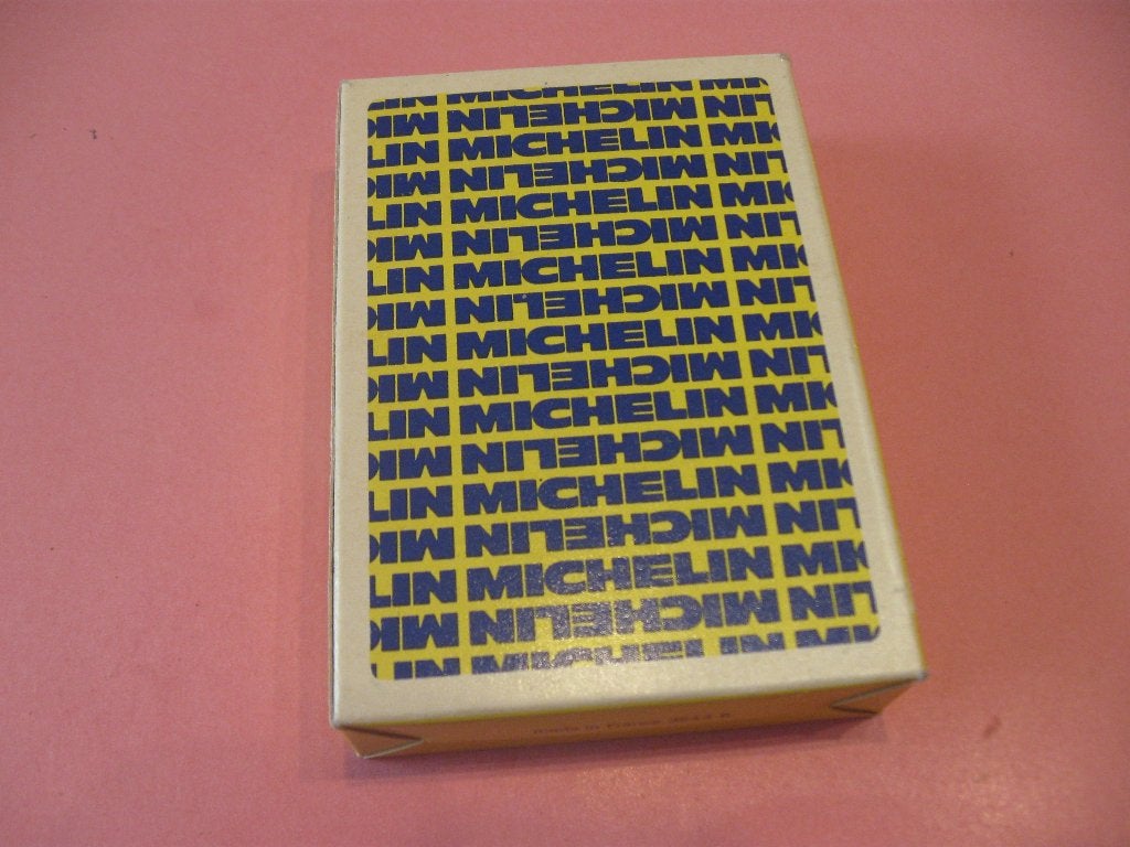 Mooi oud kaartspel - speelkaarten Michelin banden, Verzamelen, Speelkaarten, Jokers en Kwartetten, Ophalen of Verzenden, Zo goed als nieuw