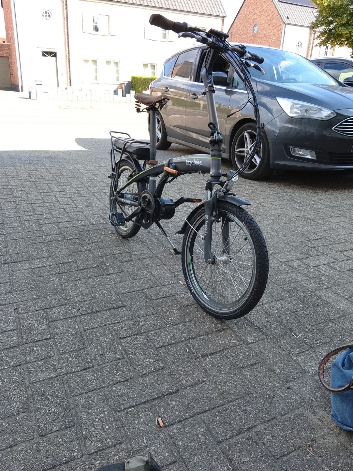 Plooifiets elektrische, Ophalen