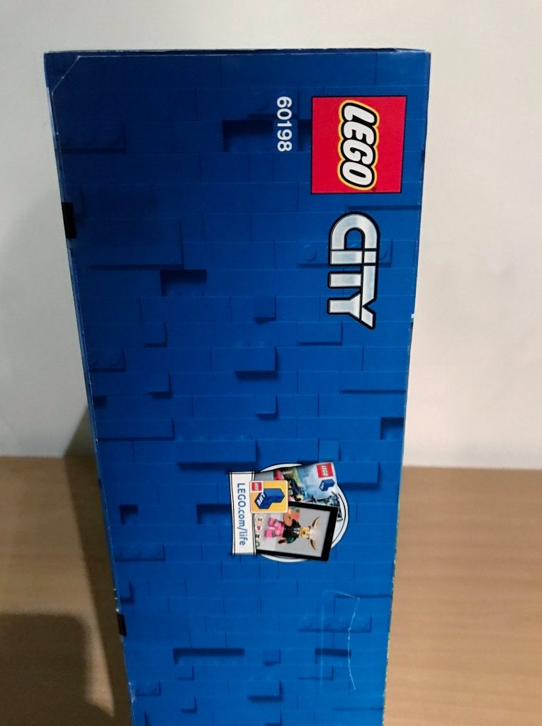 NIEUW! - Lego 60198 City Vrachttrein Trein Cargo Train, City, Inclusief accessoires, Lego, Nieuw