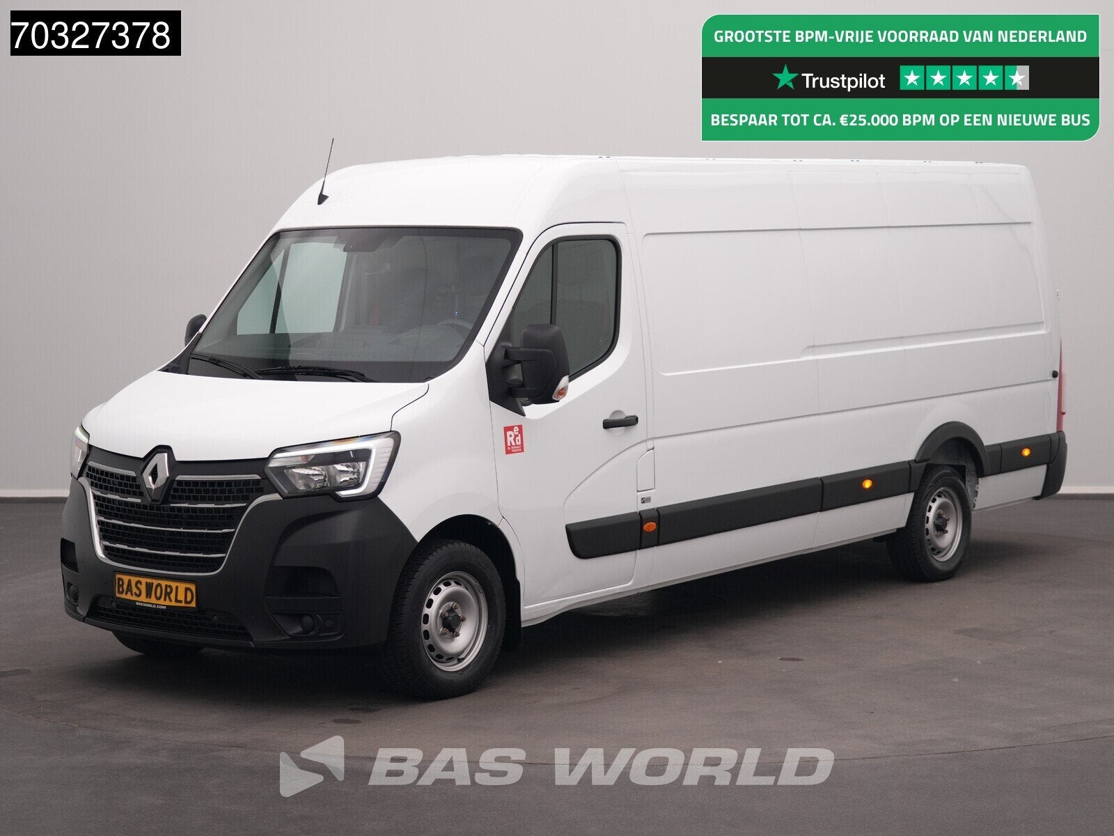 Renault Master 145PK L4H2 Airco Cruise Camera Parkeersensore, Stof, Gebruikt, 4 cilinders, Renault