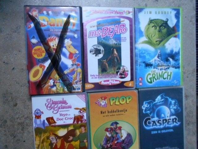 Mooie VHS Kinderfilms / 3 voor 5 €, Ophalen of Verzenden, Zo goed als nieuw