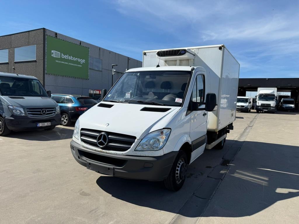 Mercedes-Benz Sprinter 516 (Stock ID 51879), Auto's, Bestelwagens en Lichte vracht, Elektrische buitenspiegels, Euro 5, Wit, Bedrijf