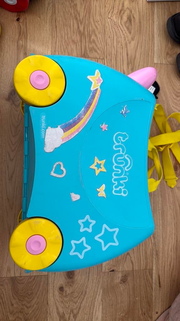 Trunki kinderkoffer, Gebruikt, 50 tot 60 cm, Hard kunststof, Minder dan 35 cm