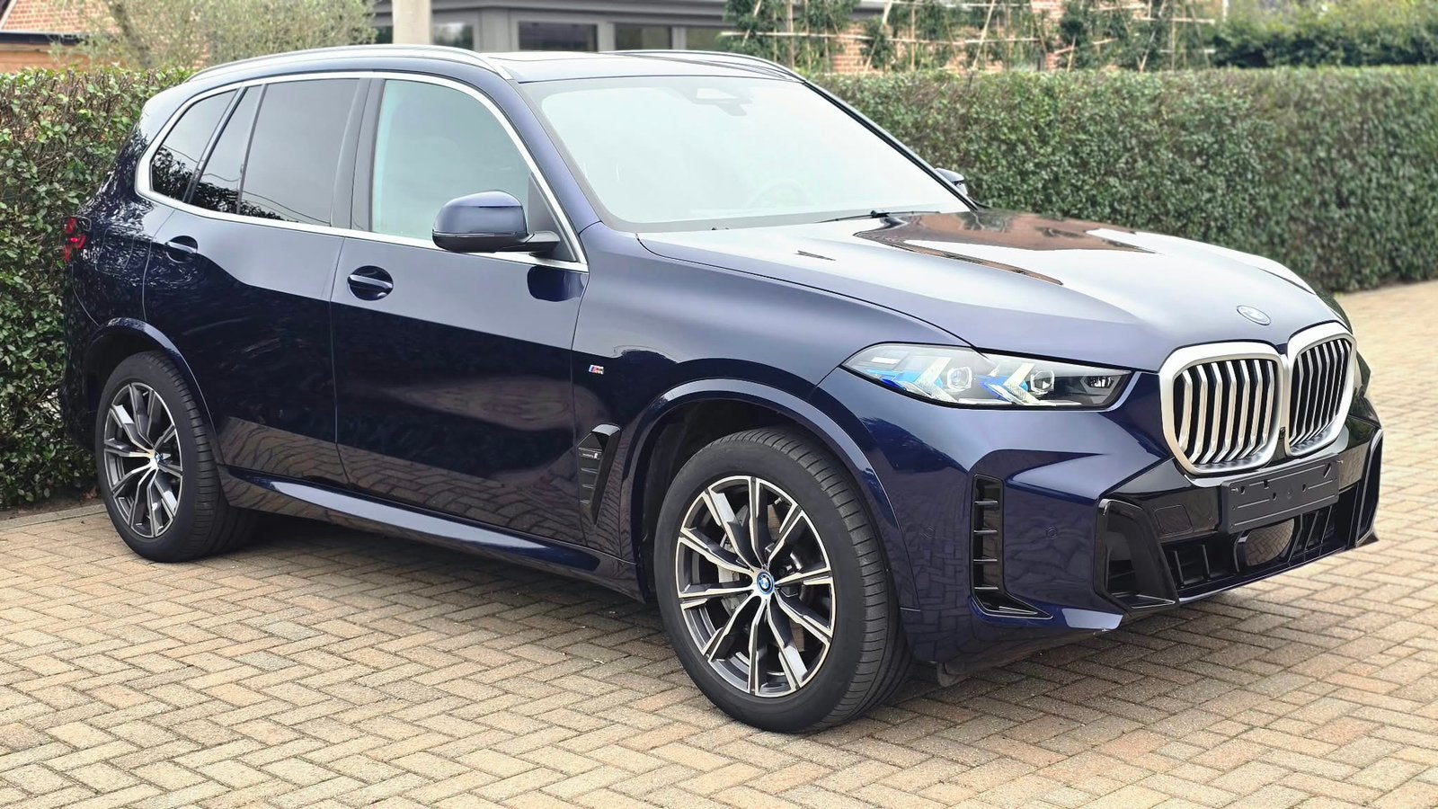 Bmw x5 xdrive50e 2023 25185km btw wagen, Automaat, Dealer onderhouden, 230 kW, Blauw
