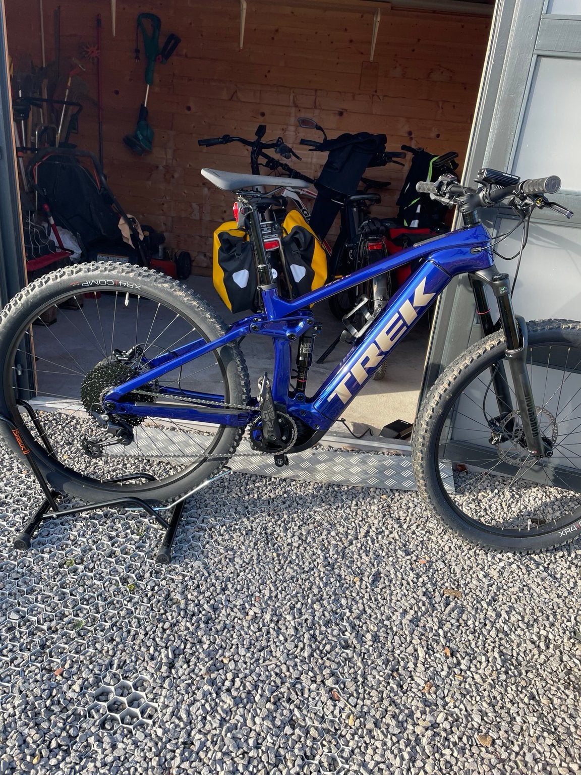Trek Rail 9.5 Gen4 - M, Fietsen en Brommers, Ophalen, Fully, Zo goed als nieuw, Schijfrem