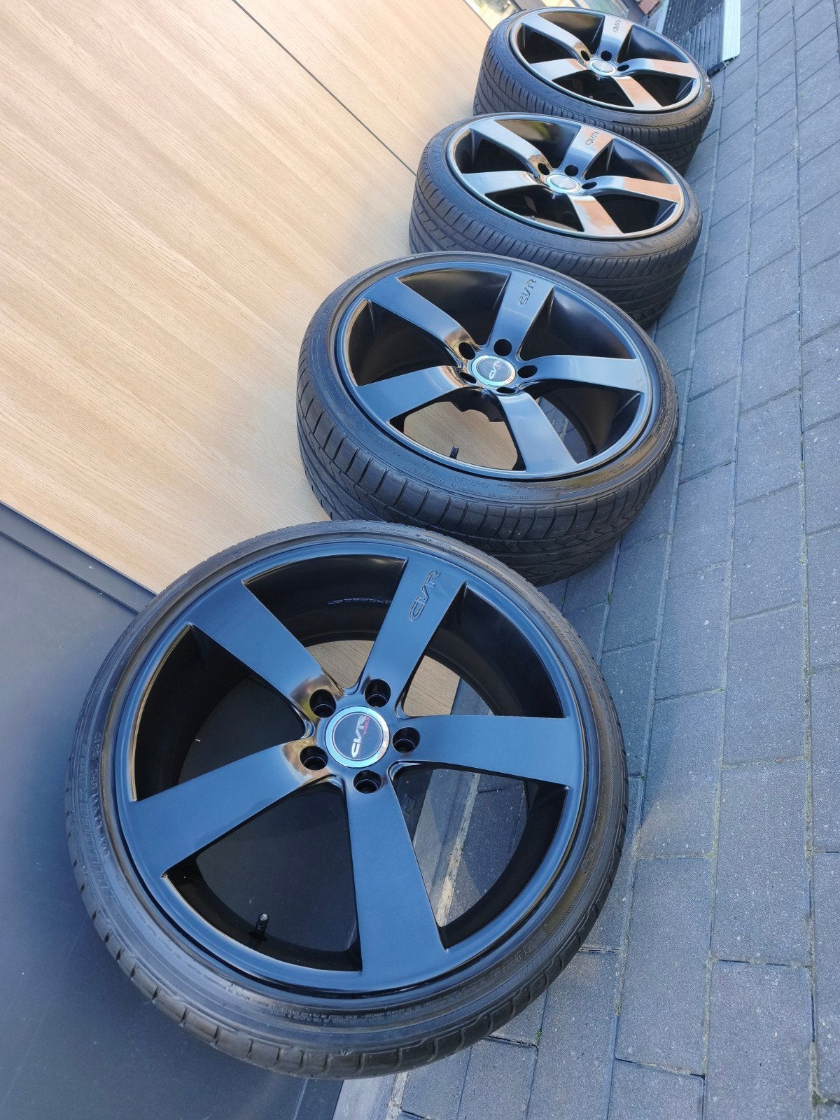 Les jantes Mercedes 5x112 cc classe 2 sont larges (235/35/22, Enlèvement, 19 pouces, Pneu(s)