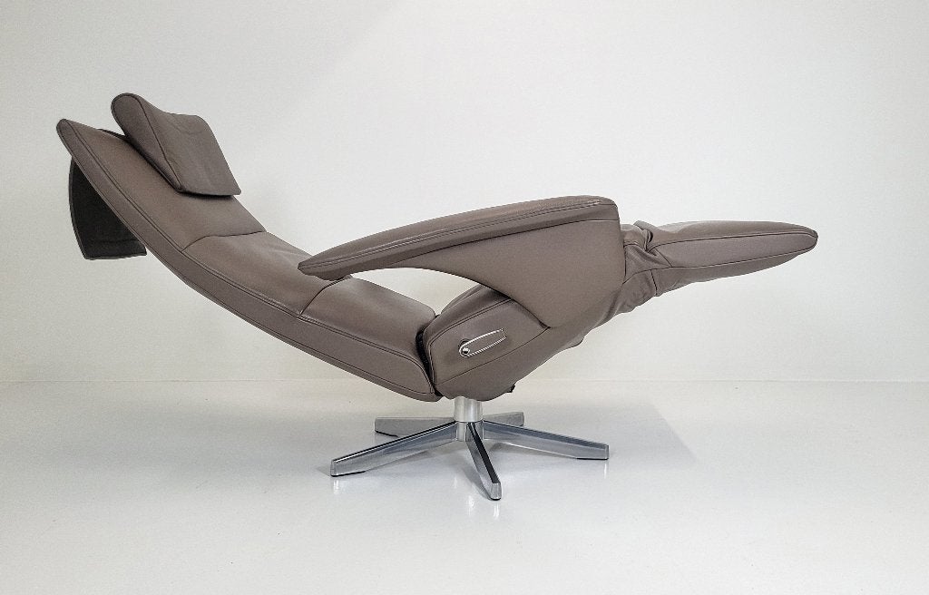 JORI Fellini relax-fauteuil nieuwstaat, Huis en Inrichting, Ophalen of Verzenden, Zo goed als nieuw, Leer