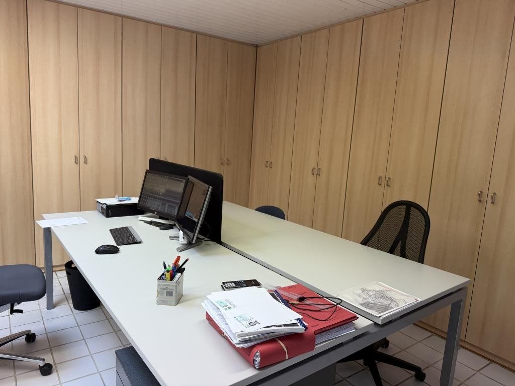 Dubbele bureau, Huis en Inrichting, Bureaus, Ophalen, 180 cm, Zo goed als nieuw, Overige merken
