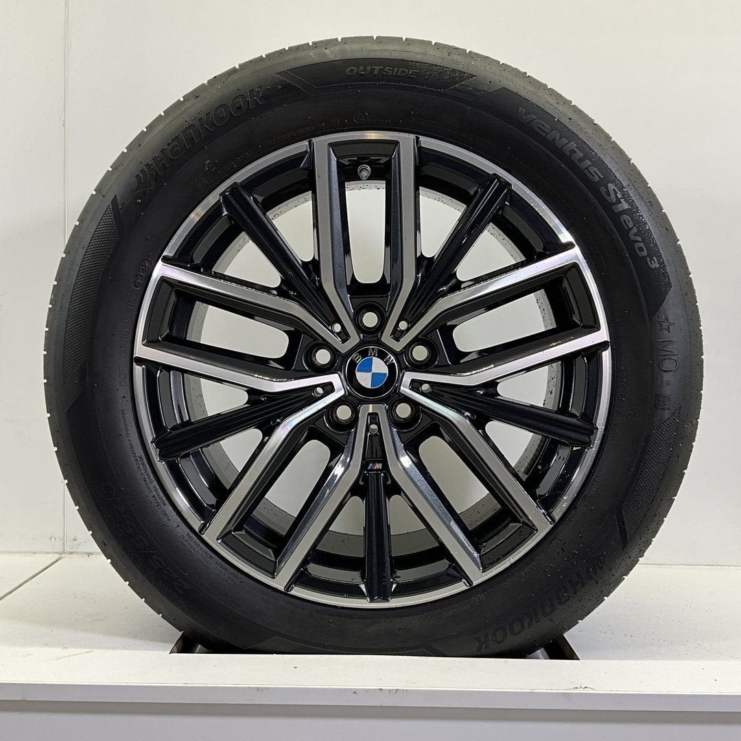 BMW X1 IX1 X2 IX2 U10 SET VELGEN + ZOMERBANDEN 18 INCH ORIG., Auto-onderdelen, Banden en Velgen, 18 inch, Gebruikt, -, -