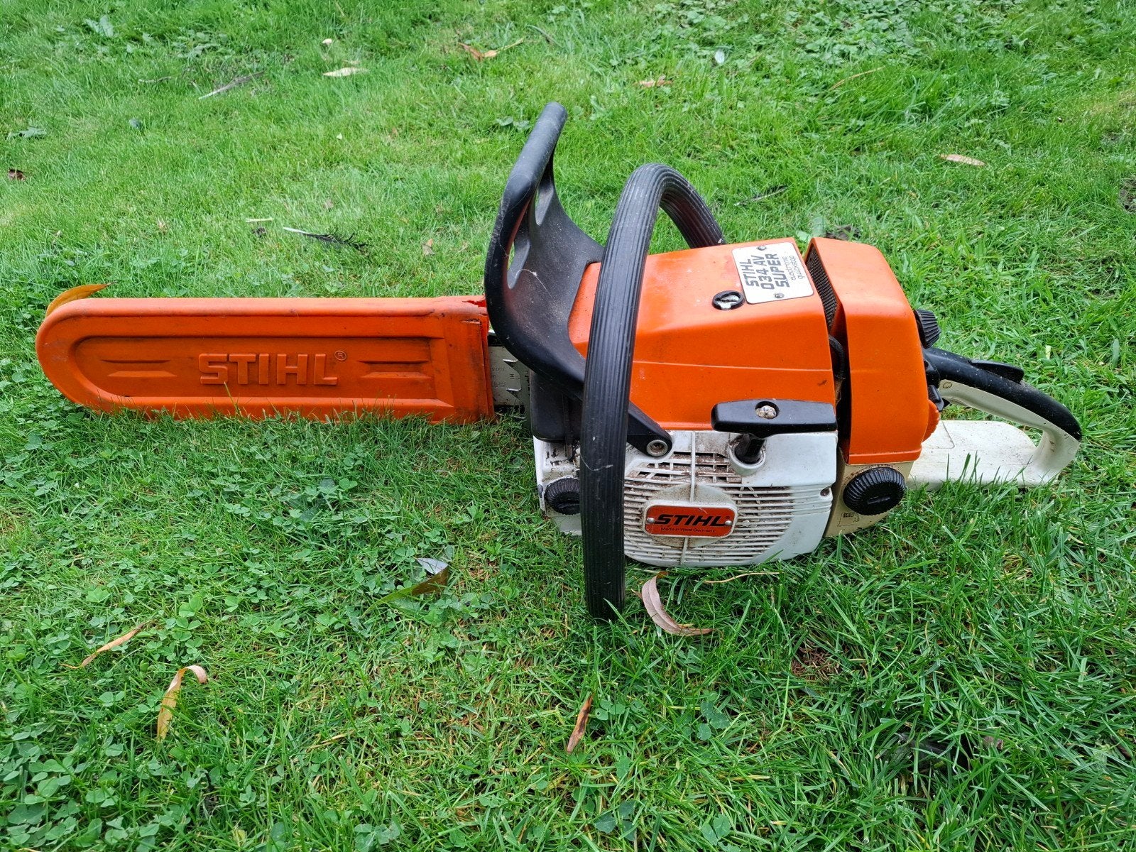 Kettingzaag Stihl 034 AV Super, Enlèvement, Utilisé, STIHL