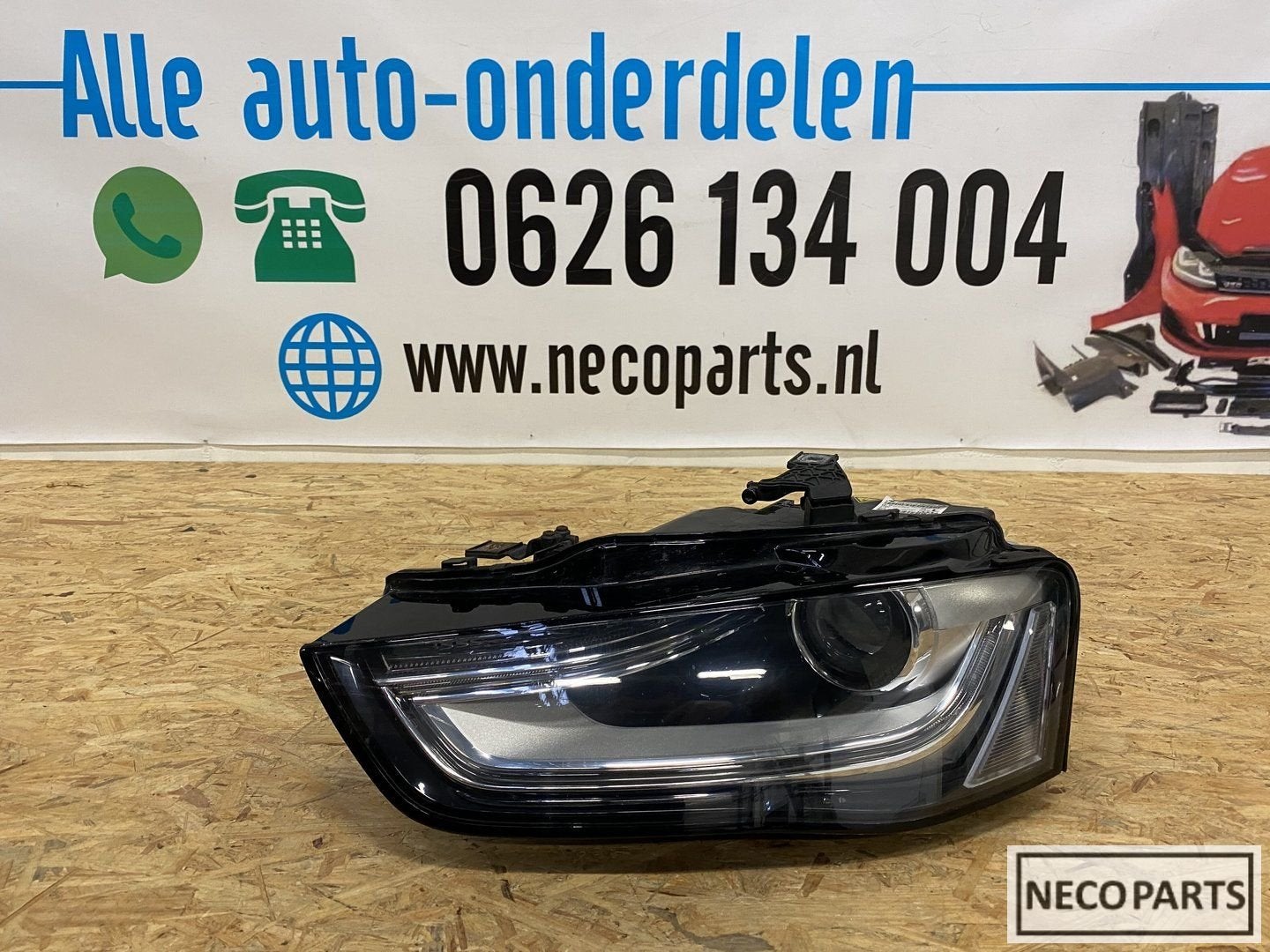 AUDI A4 8K B8 FACELIFT XENON LED KOPLAMP LINKS 8K0941005C, -, Audi, Utilisé, -