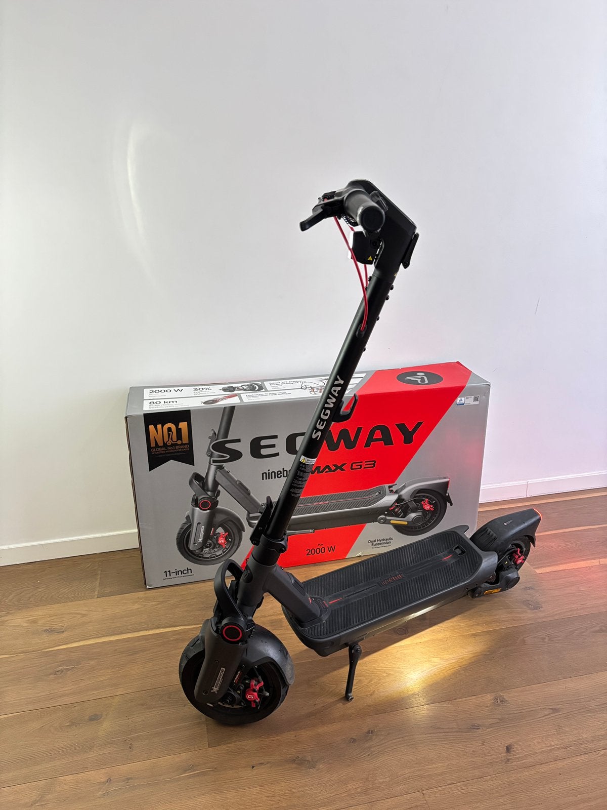 Ninebot max g3, Vélos & Vélomoteurs, Trottinettes, Enlèvement, Utilisé