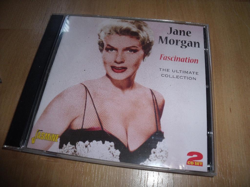 Jane Morgan "Fascination" 2 cd 56 trucks, Verzenden, 1940 tot 1960, Zo goed als nieuw, Jazz